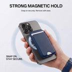 Square Mirror Hinge Folding Magnetic Card Bag