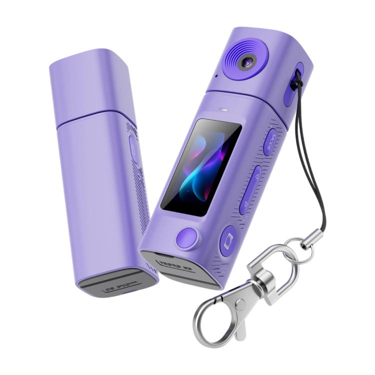 G10 Mini Thumb Camera Rotatable Lens Outdoor 1080P HD Camera — Cyan