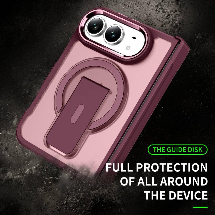 Acrylic Hybrid TPU MagSafe Holder Phone Case