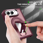 Acrylic Hybrid TPU MagSafe Holder Phone Case