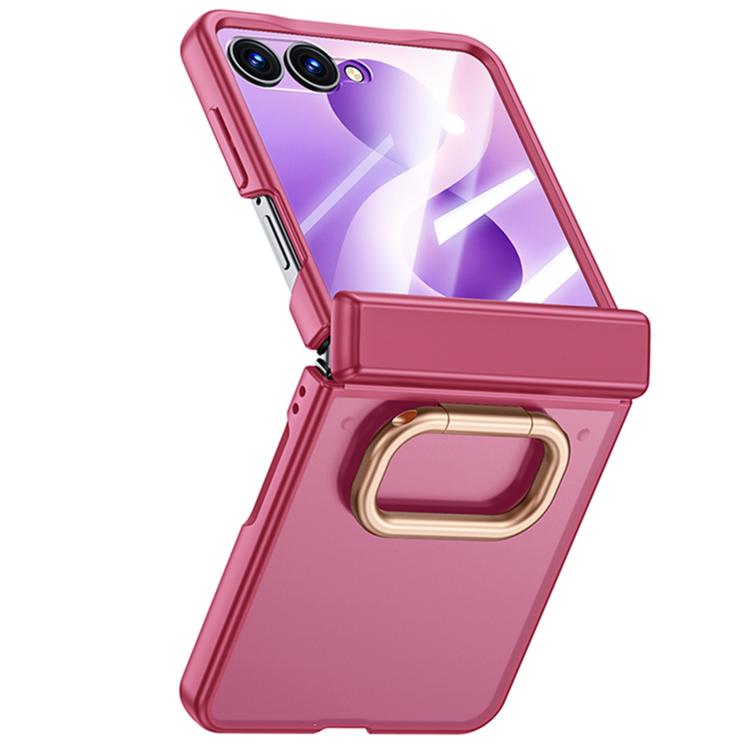 Intergrated Shell And Flim Skin Feel Translucent Phone Case with Ring Holder — view 15