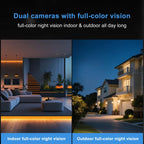 K90 Dual Band 2K Dual Surveillance Camera Supports Two-way Voice Intercom