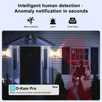 K90 Dual Band 2K Dual Surveillance Camera Supports Two-way Voice Intercom