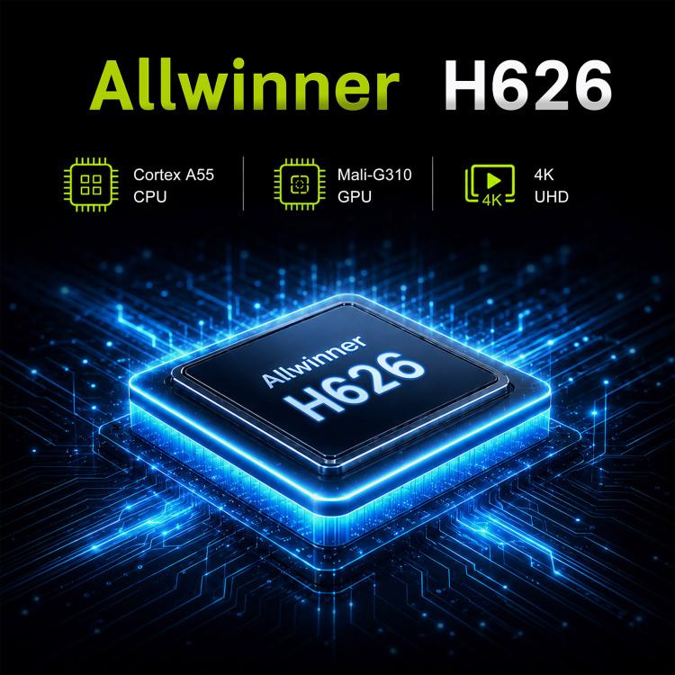 X96 Lite Android 14 Network TV Box, ARM Cortex A55 Quad-Core
