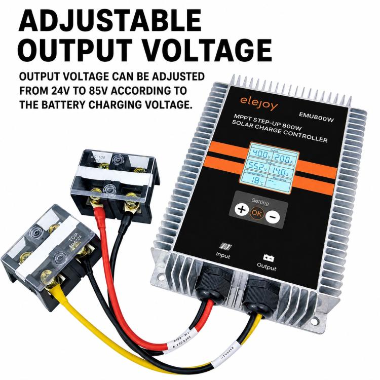 elejoy EMU800W MPPT Step-up Solar Charge Controller — view 7