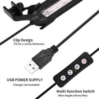 HS-Q1 USB DC5V 6W 15 LEDs Clip-on Aquarium Light with Timer and Dimming Function — view 6