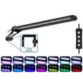 HS-Q30 110V/220V 12W 36 LEDs Clip-on Aquarium Light with Timer and Dimming Function