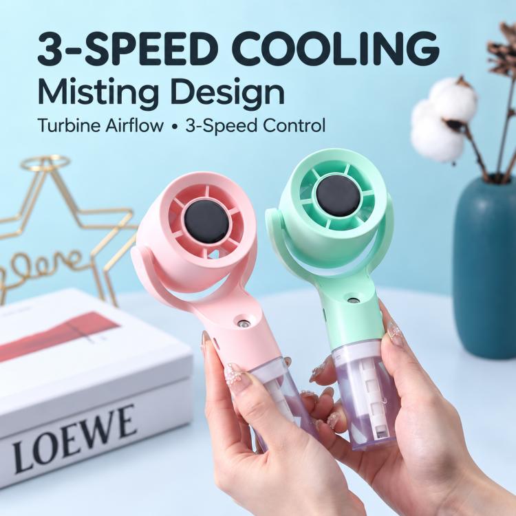 FY099 Spray Misting Cooling Handheld Fan — view 7