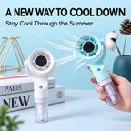 FY099 Spray Misting Cooling Handheld Fan — view 8