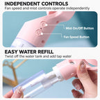 FY099 Spray Misting Cooling Handheld Fan — view 9