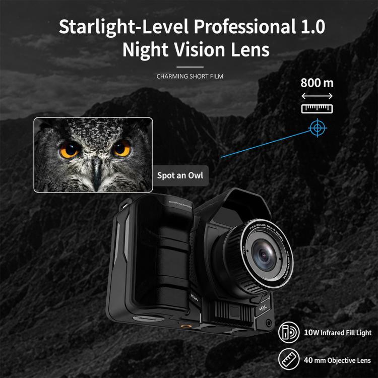 007 Full-Color Night Vision WiFi 4K High-Definition Digital Camera — view 7