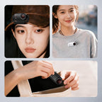 GO9 Pocket Thumb Magnetic Wearable Sports Camera — White