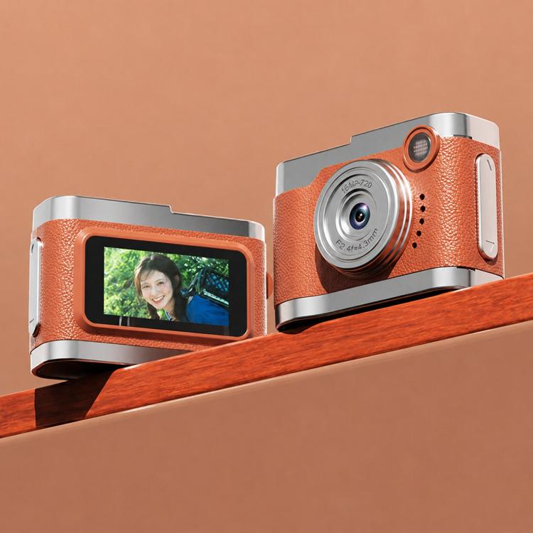 M36 Portable Outdoor Sports Digital Thumb Camera — Orange