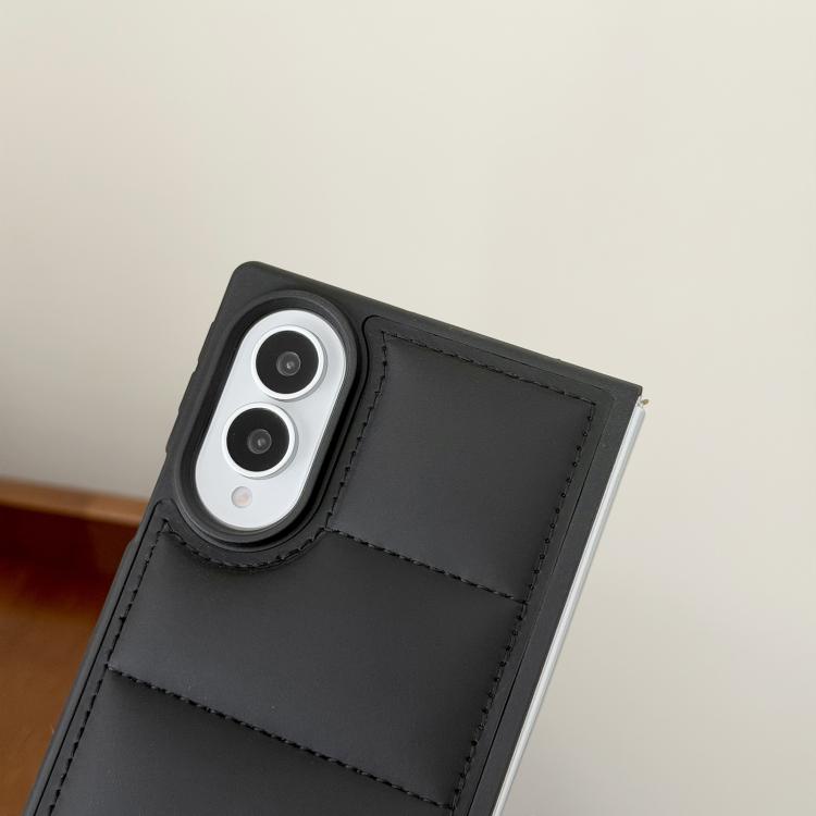 Cotton Filling Down Jacket Folding Phone Case