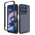 Starry Sky Matte Two-Tone Shockproof TPU Hybrid PC Phone Case