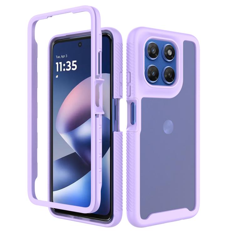 Starry Sky Matte Two-Tone Shockproof TPU Hybrid PC Phone Case