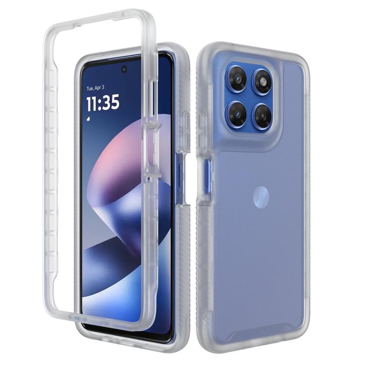 Starry Sky Matte Two-Tone Shockproof TPU Hybrid PC Phone Case