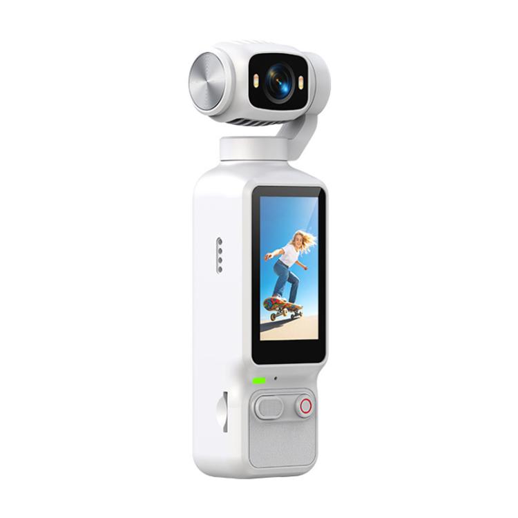LK-032 Gimbal Pocket Camera 1.97 inch 1080P HD Vlog Video Cam — Pink