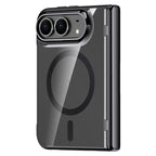 Icebreaking Series Integrated HD Film Electroplated Crystal Clear Center Axis Magnetic Phone Case
