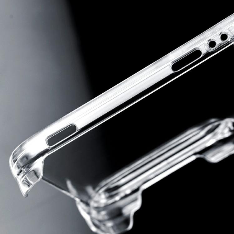 Transparent PC Dual Axis Shockproof Phone Case with Lens Cover
