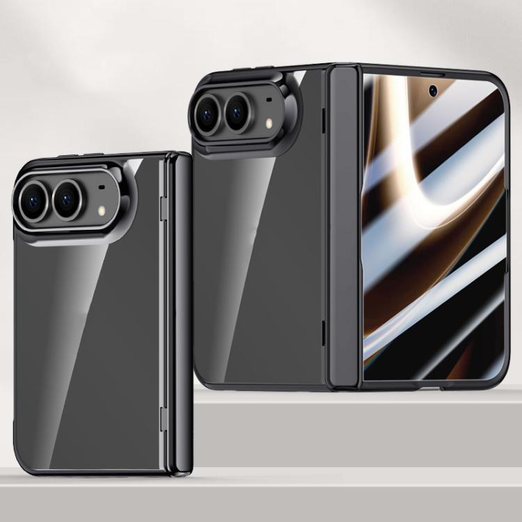 Icebreaking Series Integrated HD Film Electroplated Crystal Clear Center Axis Phone Case