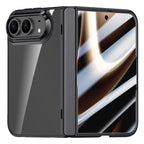 Icebreaking Series Integrated HD Film Electroplated Crystal Clear Center Axis Phone Case
