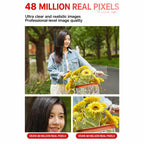 48MP 8K 5-Axis Stabilization F2.0 Large Aperture Digital Camera — view 13