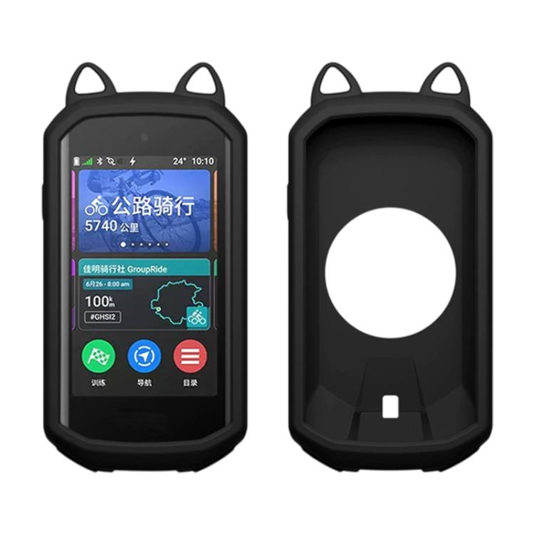 Bicycle Stopwatch Silicone Cat Ears Cover