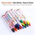Children Mushroom Crayons Non Toxic Oil Pastels — view 11