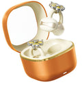 NE13S Mini Noise Reduction Clip-on TWS Wireless Bluetooth Earphone with Decorative Flower