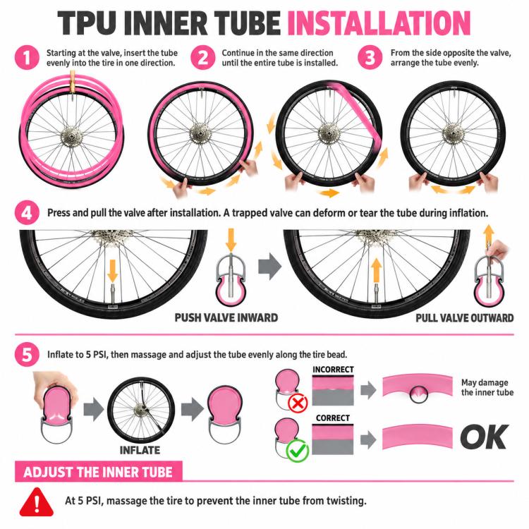 CYCLAMi TPU Ultra Light Bicycle Inner Tube