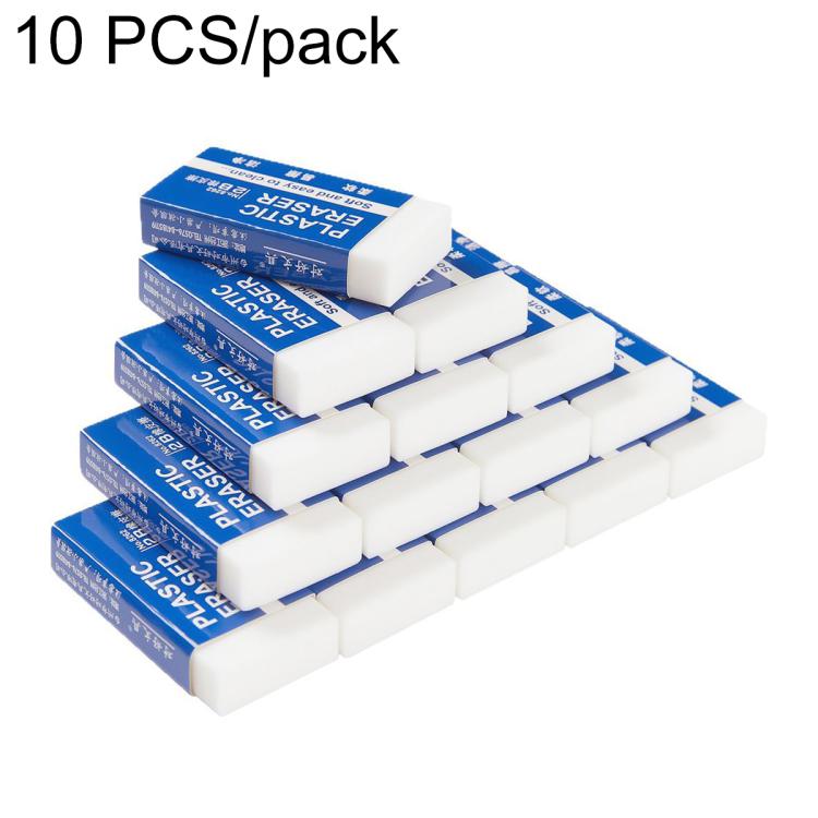 10 PCS/Pack 2B Erasers Soft and Easy Erasing Art Drawing Supplies — Small