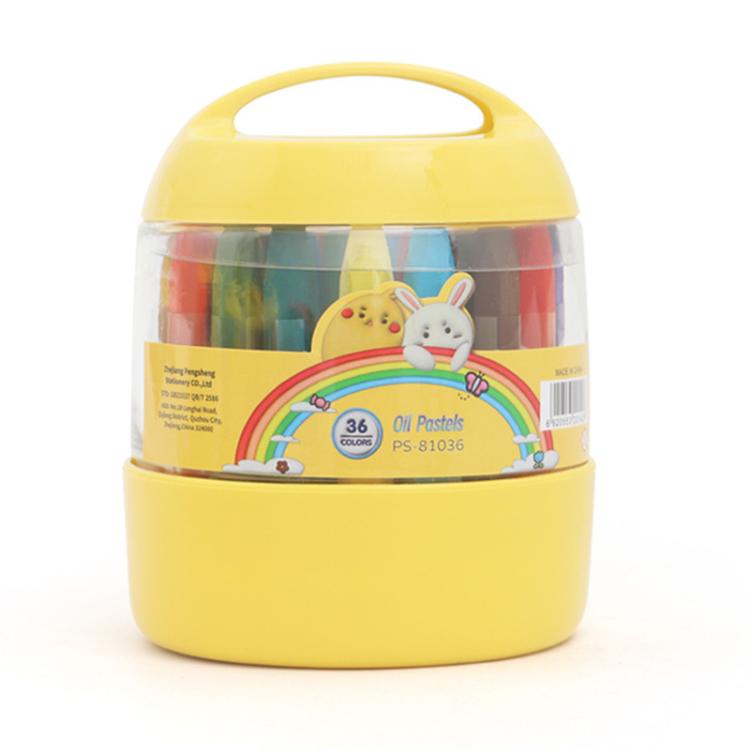 Children Painting Washable Color Crayons Oil Pastels — 36 Colors