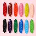 Children Plastic Color Crayons Nut Washable Crayons