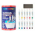 Flower Monaco Children Bathroom Smooth Painting Crayons Glass Crayons