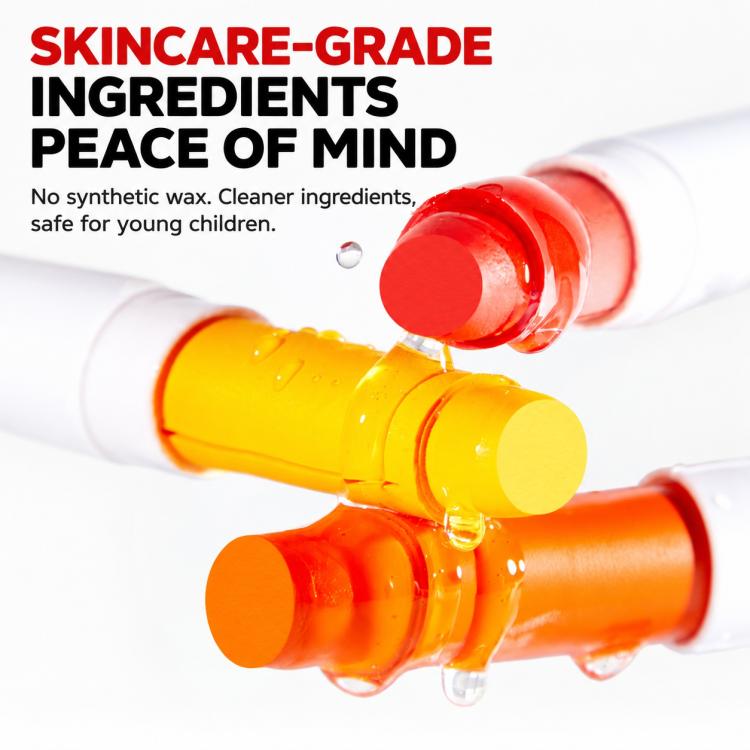 mideer Silky Smooth Replaceable Crayons Children Washable Color Crayons Oil Pastels — view 11