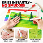 mideer Silky Smooth Replaceable Crayons Children Washable Color Crayons Oil Pastels — view 12