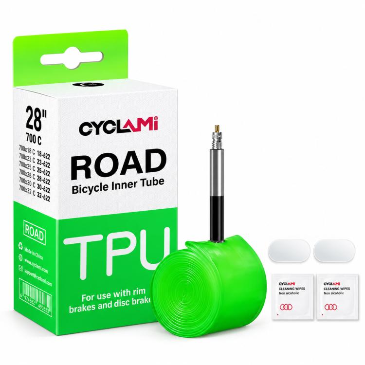 CYCLAMi Ultralight TPU Inner Tube for Road Bikes