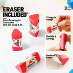 FLOWER MONACO Children Color Tactile Crayons Oil Pastels Educational Drawing Toys — view 10