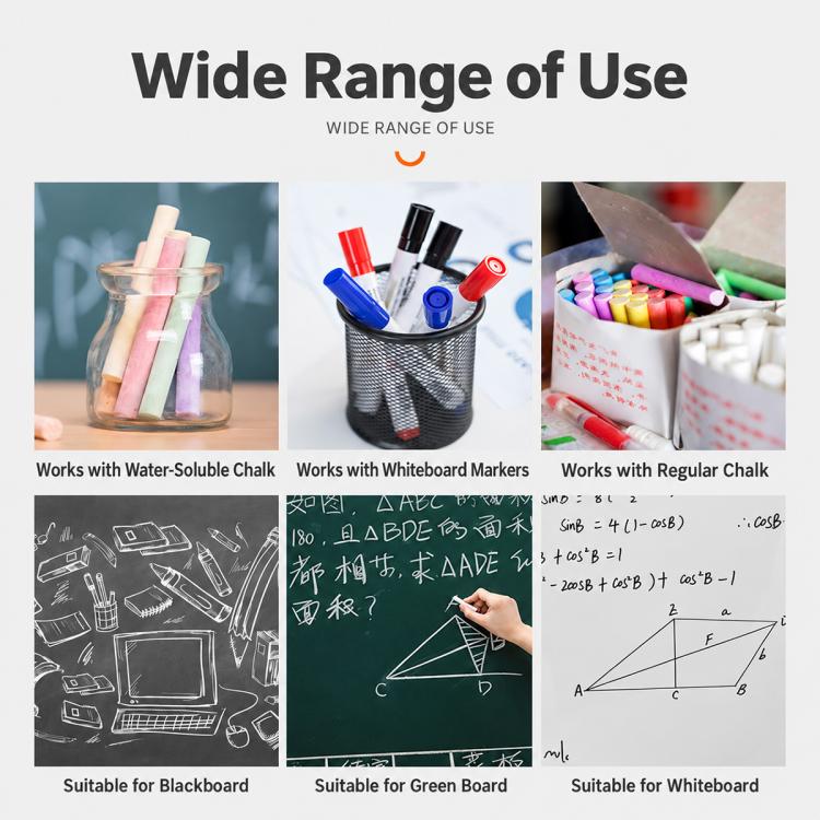 Magnetic Spray Board Eraser, Wet and Dry Use Detachable Washable Blackboard Eraser — view 9
