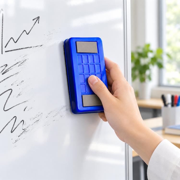 Non-Slip Magnetic Whiteboard Eraser Washable Board Eraser for Office Classroom and Home Use