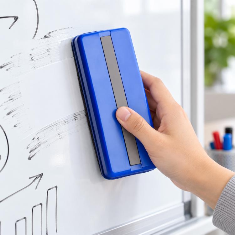 Non-Slip Magnetic Whiteboard Eraser Washable Board Eraser for Office Classroom and Home Use — Medium