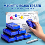 Non-Slip Magnetic Whiteboard Eraser Washable Board Eraser for Office Classroom and Home Use — Large