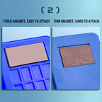 Non-Slip Magnetic Whiteboard Eraser Washable Board Eraser for Office Classroom and Home Use — view 5