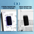 Non-Slip Magnetic Whiteboard Eraser Washable Board Eraser for Office Classroom and Home Use — view 6