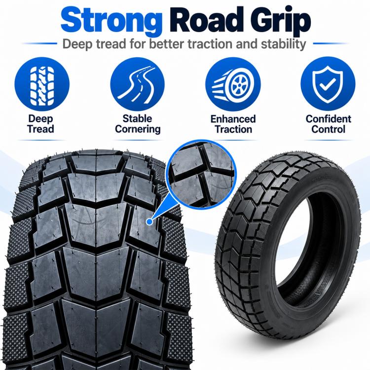 AIMITE Universal Electric Scooter Off-Road Tubeless Tire