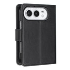 Litchi Texture RFID Anti-theft Leather Phone Case — Black