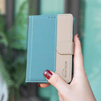 Color Matching RFID Anti-theft Leather Phone Case