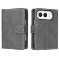 Solid Color Calfskin Texture RFID Vegan Leather Phone Case