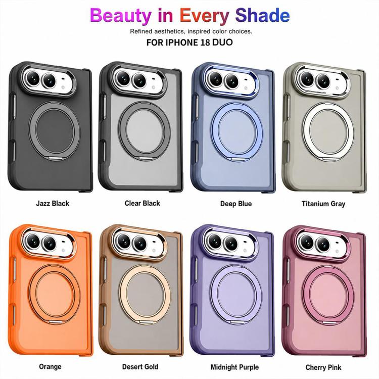 XDcase Armor-style Hinge Protection Magnetic Ring Holder Phone Case — For iPhone Duo